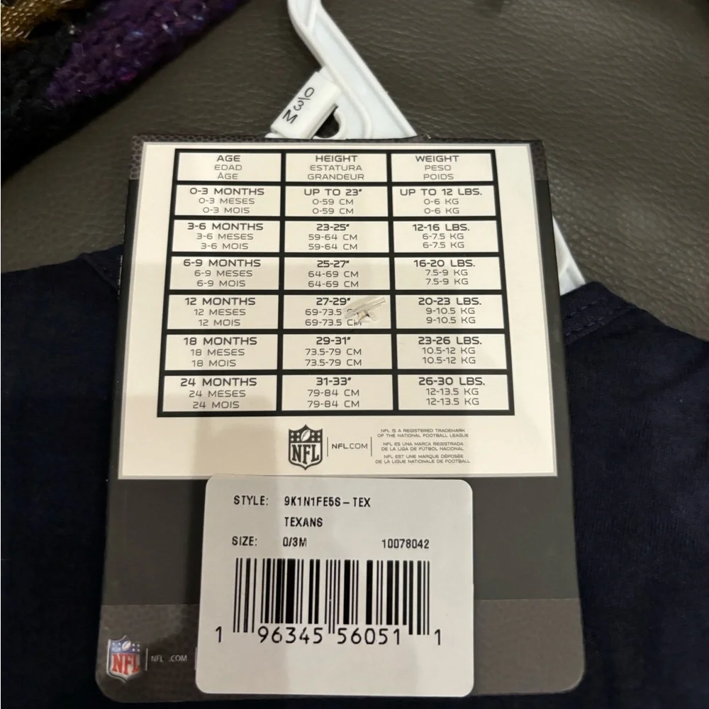 Texans NFL Onesies